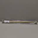 Ivilon Tension Curtain Rod - Spring Tension Rod for Windows or Shower, 36 to 54 Inch. Warm Gold