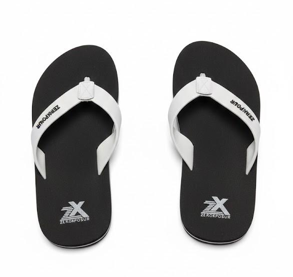 Zeroxposur, Men's Flip-Flops, Outdoor Footwear, Cement, Size 11