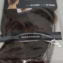 S-noilite Wavy Clip in Hair Extensions Real Human Hair Double Weft Thick 8 PCS Clip in Remy Hairpiece Natural Body Wave Full Head (20 Inch - 150g, Medium Brown)