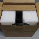 BOBEN Magnetic Wood Stove Fan with Thermometer, Heat Powered Fireplace Fan for Wood Burning Stove, 5 Blades Silent Thermal Fan with Magnetic Base and Temperature Protection