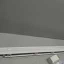 CHICOLOGY Cordless Mini Blinds for Indoor Windows, 42" W x 36" H, White Vinyl 1" Slats with Tilt Wand, Light Filtering to Room Darkening, Moisture-Resistant, Child-Safe, Screw-Mount Installation