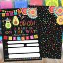 Your Main Event Prints Fiesta Baby Shower Invitation - Taco Baby Shower - Invite - Gender Reveal Fiesta Invitation - 20 Fill-in Invitations and Envelopes