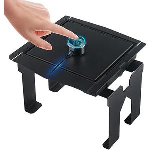 Kolasina Center Console Safe Vault Safe Box with Fingerprint Lock Fits Jeep Wrangler JL 20182022 Compatible with Sport, Sport S, Willys, Sahara, Rubicon Models.