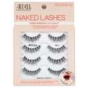 Ardell Naked Lashes 424  Lightweight Natural False Eyelashes with Invisiband, Subtle Volume & Length, Wispy Strip Lashes, 4 Pairs, 1 Pack