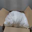 NTBAY Down Alternative Bed Pillows, Queen Size Set of 2, Machine Washable Soft Pillows for Back, Stomach or Side Sleepers, Soft Hotel Collection Pillow for Sleeping, White