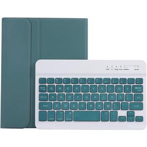 iPad Keyboard Case for iPad mini 2 3 4 5 with Detachable Keyboard and Pen Holder, Slim Smart Auto Sleep/Wake Cover Case (Deep Green)