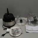 Hamilton Beach Food Processor & Vegetable Chopper for Slicing, Shredding, Mincing, and Puree, 10 Cups + Easy Clean Bowl Scraper, Black and Stainless Steel (70730)