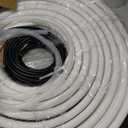 findmall 50FT Air Conditioning Tubing Hose Extension 1/4" and 3/8" Twin Insulated Copper Hoses Fit for Mini Split Air Conditioner
