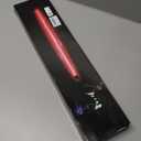 2 Pack Rechargeable Lightsabers with Connector, Metal Hilt Light Sabers, Durable PC Blade, USB Charging, Combine into Double Staff, 12 Colors LED, Sound Effects, Dueling Toys for Kids Adults, Gifts