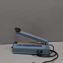 METRONIC Impulse Sealer 8 inch, Manual Heat Sealer Machine for Plastic Bags, Shrink Wrap Bag Sealers Heavy Duty Sealing Machine With Repair Kit (Blue)