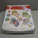 Baby Gyms Play Mats, Play Piano Gym Mat, Activity Mat for Tummy Time with 5 Infant Learning Sensory, Music and Lights for Newborns and Toddlers (Dark Blue)