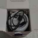 Ortizan Portable Bluetooth Speaker: IPX7 Waterproof, 24W Loud Sound, Deep Bass, Bluetooth 5.3, LED Lights, Wireless Stereo Pairing, 30H Playtime, for Home/Outdoor/Party/Beach, Birthday Gift (White)