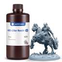 ANYCUBIC 3D Printer Resin, ABS-Like 3.0 Resin for 8K/14K/16K 3D Printing, Strong Strength, High Precision, Low Odor, Wide Compatibility for All LCD Resin 3D Printers (Grey, 1kg)