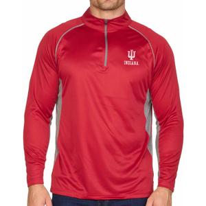 COLOSSEUM Mens NCAA Campus Classic Long Sleeve 1/4 Zip Windshirt, Performance Lightweight Quarter Zip, Athletic Design (X-Large, Cardinal)