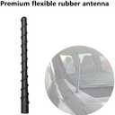 for GM Truck Short Antenna Fit for GMC Sierra 1500-3500 Denali (1999-2026) | Chevy Silverado 1500-3500 (1999-2026) | 7" Spiril Flexible Rubber Antenna, Optimized AM/FM Radio Reception Accessories