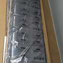 OLEVS Queen Bed Frame with Headboard Metal Platform Bed Queen Size with USB Charging Station and LED Lights, No Box Spring Needed