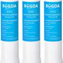 Water Filter Fit for EPTWFU01 Frigi-daire Replacement 3 count, Compatible with Pure-Source Ultra 2, EWF-02, 012505454226, 4562222, Multiple Filtration and Drink Clear, white,By BOGDA