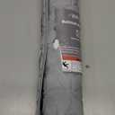 WRISIN Bathtub Mat Non Slip with Suction Cups - 100% Rubber Bathroom Mat Textured for Bath Tub Shower Safety - Soft on Touch - BPA/PVC Free - Pet Dog Bath Mat - Machine Washable - 16 × 28 Inch（Gray）