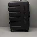 SwissGear 7366 Hardside Expandable Luggage with Spinner Wheels, Black, Checked-Large 27-Inch
