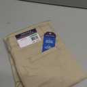 Nautica Girls School Uniform Twill Skinny Pants, Comfortable Stretch Material, Wrinkle & Fade Resistant, Beige, Size 8