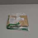 Christmas Mantle Stocking Holders Set of 6 - Upgrade Non-Slip Fireplace Hangers, Lightweight Metal Hooks for Christmas Party Decoration (Gold)