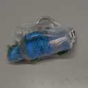 Dr. Brown's Milestones Narrow Sippy Straw Bottle, SpillProof with 100% Silicone Handles and Weighted Straw, 8 oz/250 mL, Blue/Gray, 6m+