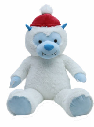 Holiday Home Jumbo Yeti Plush 44 in.