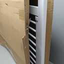 No Pawblems 55.1" Extra Tall Pet Gate for Cat/Dog, 29.9-44.4" Wide Auto Close Tall Cat Gate, NO Drilling Pressure Mounted for Doorways/Hallways, 1.37" Narrower Bar Spacing, White
