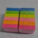Sticky Notes 3x3 in (12 Pads) Bright Colored Super Self Sticky Pads - 100 Sheets/Pad - Easy to Post for School, Office Supplies, Desk Accessories
