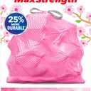 Glad Tall Kitchen Trash Bags 13 Gallon, MaxStrength Cherry Blossom Garbage Bags, Odorshield with Drawstring, 34 Count