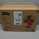 USA 250th Anniversary Celebration Fan, Hot Rod Design, 12 Oscillating Table Fan, 3 Speeds, 80 Wide Angle Oscillation, 35 Tilt Angle, Quiet Operation, ETL, Small