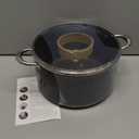 BEZIA 6 Quart Nonstick Stock Pot with Lid, Induction Cooking Pot Soup Pot, Non-toxic and Oven Safe, Perfect for Stews, Soups and All Stovetops, PFOA PFAS Free (6qt/9.5in)