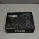 TOLOCO Massage, Deep Tissue Back Massage for Athletes for Pain Relief, Percussion Massager with 10 Massages Heads & Silent Brushless Motor, Christmas Gifts for Women, Men, Black