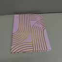 Five Star Composition Book, College Ruled Paper, 7-1/2" x 9-3/4", 80 Sheets, Hardcover, Lilac and Metallic Gold Arches (850111F-AMZ)