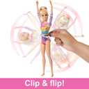 Barbie Gymnastics Doll & Accessories, Playset with Blonde Fashion Doll, C-Clip for Flipping Action, Balance Beam, Warm-Up Suit & More