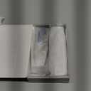 Amerdeco 6 Pack Champagne Bronze+Black Cabinet Pulls 3.75 Inch(96MM) Hole Centers Kitchen Cabinet Handles Hardware Kitchen Handles for Cabinets Cupboard Handles Drawer Pulls