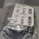 HAIXIN Vertical Narrow Tall Shoe Rack for Front Door Entrance, 7-Tier Sturdy Stackable Shoe Rack Organizer for Closet Entryway, Corner Shoe Storage Shelf Shoe Cubby (Black)