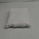 AllerEase Waterproof Mattress Protector Stain Protection Queen Size Allergen Barrier Hot Water Washable Machine Washable Durable Zippered Knit Mattress Cover Stretch Corners (White)