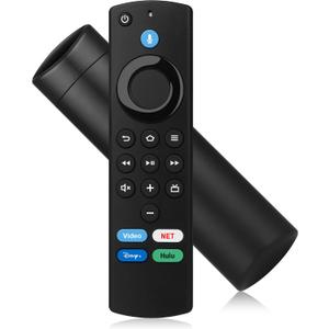 Replacement Voice Remote Compatible with Fires Series Smart TV Cube(1st/2nd/3rd Gen), TV Stick(4K/4K Max/Lite), Smart TVs (3rd Gen) for FireStick(2nd/3rd/Lite/HD)