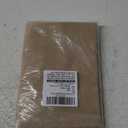 LFH Cotton Rich Shoe Storage Bags with Drawstring, Dustproof Breathable Reusable Organizer, Perfect For Travel, Dorm, Hotel, College, Gym, Easy to Carry, Machine Washable 8"x17" (Pack of 2) - Beige