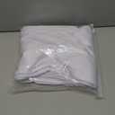 Ledido Wedding Arch Backdrop Cover 7.2FT Arch Covers Fitted Stretchy Spandex Round Top Stand Backdrop Cover for Wedding Banquet Ceremony Birthday Party Baby Shower Event Decoration,White