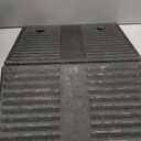 5" Rise 2pack Rubber Curb Ramps for Wheelchair Threshold Driveway Doorway Shed, Truck Car Motorcycle Bike Cart Lawn Mowers Angled Step Entry in Ramp, 7000lbs Heavy Duty Powersports Loading Ramp