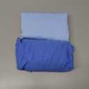 KeaBabies 2Pack Organic Crib Sheets for Boys, Girls  52x28 Fitted Crib Mattress Sheet Neutral, Breathable Jersey Cotton Cover for Baby Bed, Toddler Mattress, Soft & Cute Prints (Cornflower)