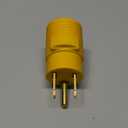 Kanayu 6-50P to L14-30R 30 Amp Welder Adapter Compatible with NEMA, 50 A 6-50P Male to 30A L14-30R Female, 3 Prong Welding Outlet to 4 Prong Generator Locking Plug Generator to Welder Adapter (Yellow)