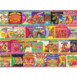 Buffalo Games - Aimee Stewart - Retro Album Covers - 1000 Piece Jigsaw Puzzle for Adults -Challenging Puzzle Perfect for Game Nights - Finished Size is 26.75 x 19.75