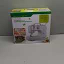 Mini Sewing Machine for Beginners, Portable Electric Sewing Machine with Dual Speed, 12 Built-in Stitches, Foot Pedal, and Accessories Kit for Home DIY Projects & Gift (White and Light Purple)