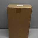 XmasExp Set of 2 Outdoor Christmas Tree with Lights Small Planter Bushes Battery Operated Artifical Urn Filler Outside Christmas Decorations for Front Porch,Yard,Pathway (Dark Green)