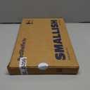 BedShelfie Wood Bedside Shelf for Bunk Bed & Top Bunk, College Dorm Room Essentials, Loft Nightstand, Floating Bed Side Table Tray Storage, Dorm Room Decor by Smallish - (Flexfit Bamboo Model, Black) (FlexFit (13.75 x 9.5 inches))