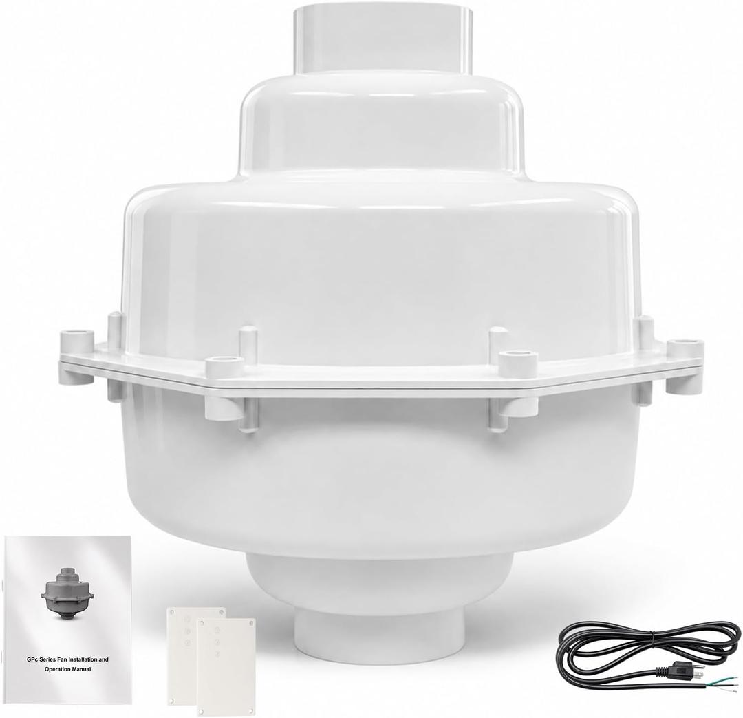 23006-1 GP301 Radon relief fan, 3 inches, Medium