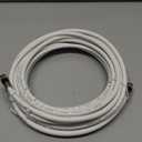 Commercial Electric 6 ft. RG-6 Coaxial Cable - White
